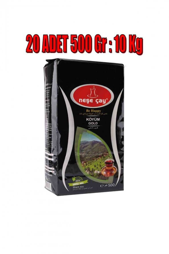 Neşe Çay Köyüm Gold 500 gr  20 Adet