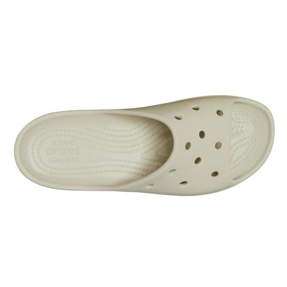 Crocs Classic Platform Slide Kadın Terlik Bej 208180-2Y2 - 2