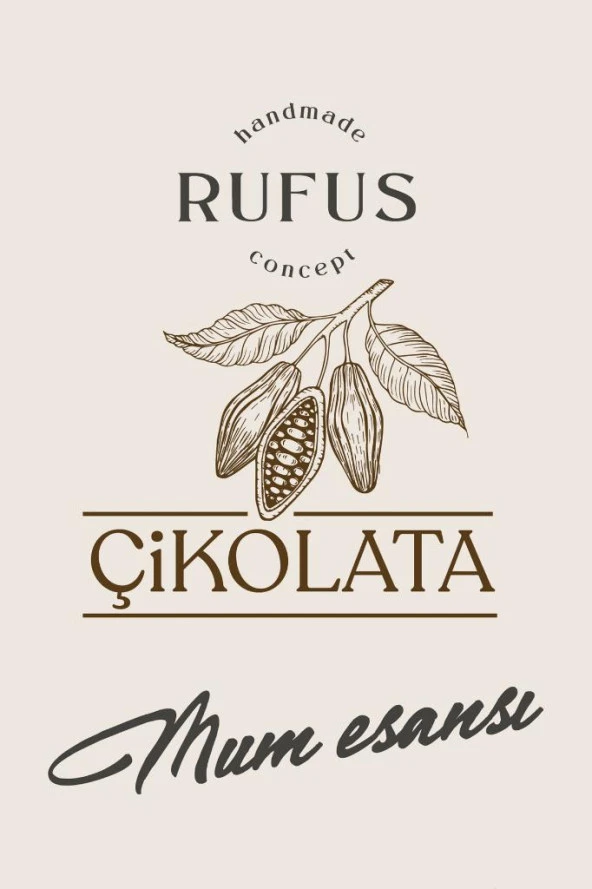 Çikolata Mum Esansı 500ml - Resim 2