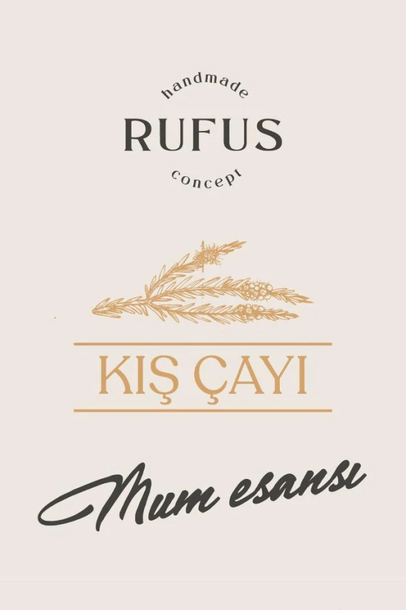 Kış Çayı Mum Esansı 500ml - Resim 2