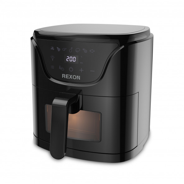 Rexon Smart Air Fryer Siyah 4,5 Litre - 2