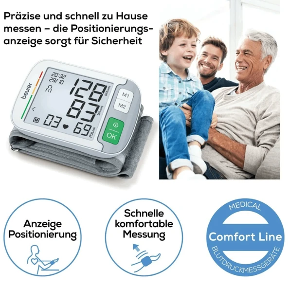 Beurer Bc 51 Bilekten Ölçer Tansiyon Aleti Cihazı - Resim 4