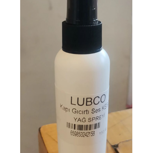 Lubco Kapı Menteşe Gıcırtı Ses Kesici Püskütme Yağ Spreyi 150 ML ürün görseli 1