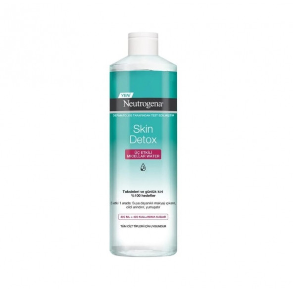 Neutrogena Skin Detox Üç Etkili Micellar Water 400 ML