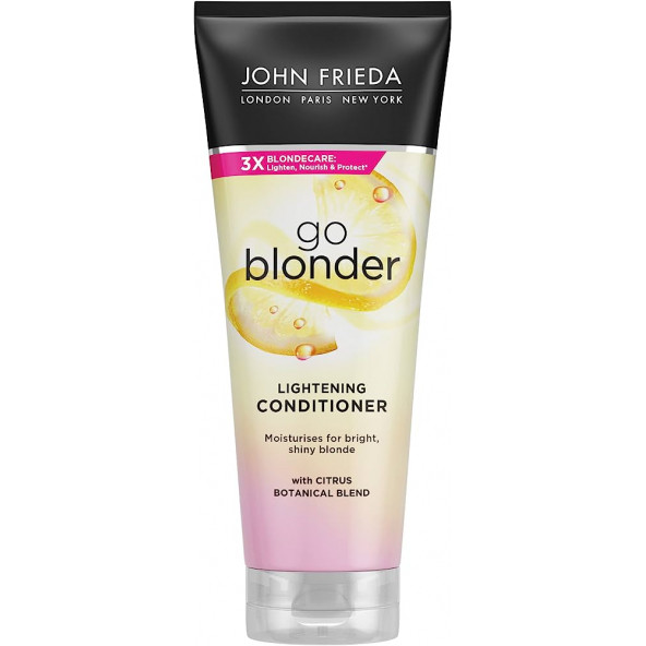 John Frieda Sheer Blonde Go Blonder Lightening Conditioner 250 ml Sarı Saçlara Özel Bakım Kremi