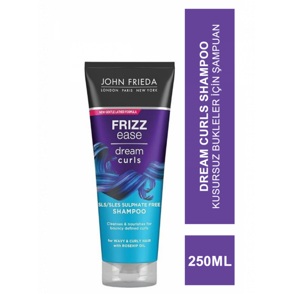 John Frieda Frizz Ease Dream Curls Shampoo 250 ml Kusursuz Bukleler İçin Şampuan