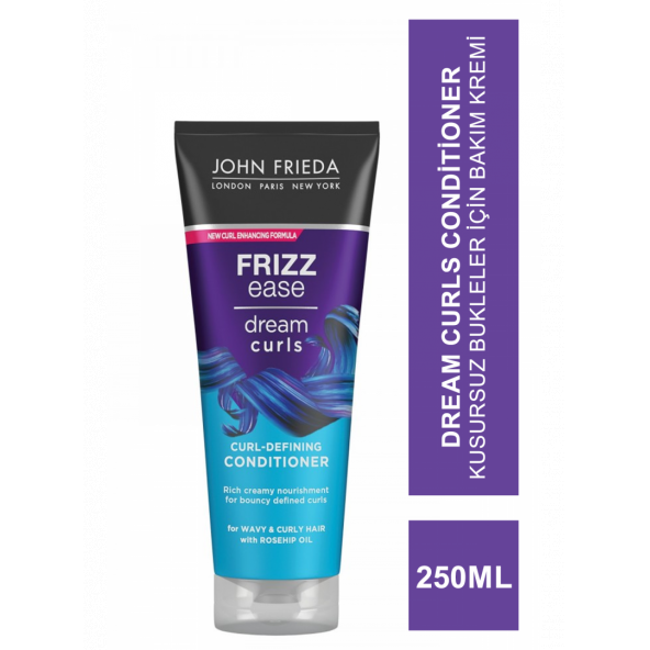 John Frieda Frizz Ease Dream Curls Conditioner 250 ml Kusursuz Bukleler İçin Bakım Kremi