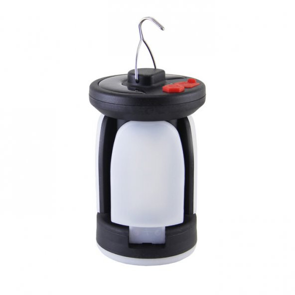 Panther PT-2033 Şarjlı Solar Güneş Enerjili Kamp Lambası Flaşör Max 1000Lumen Ledli Şarj Gösterge