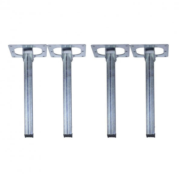 Sofra Ayağı Metal Katlanır Yer Sofrası Sini Altı 20 cm (4 Adet) - 2