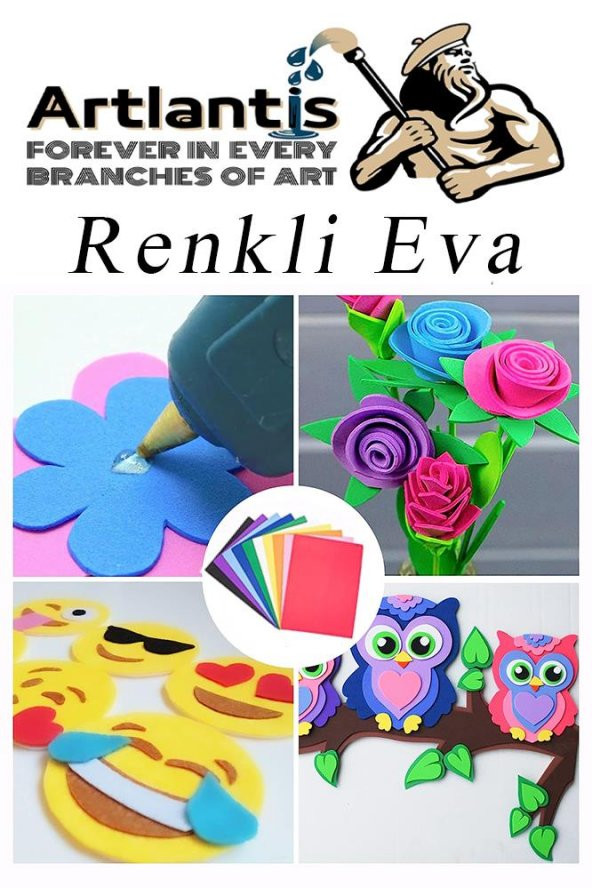 Eva 10 Renk A4 20x30 1 Paket Düz Eva Süngeri 10 Lu Renkli Eva 20*30 Elişi Okul Öncesi Ana Sınıfı İlkokul - 6