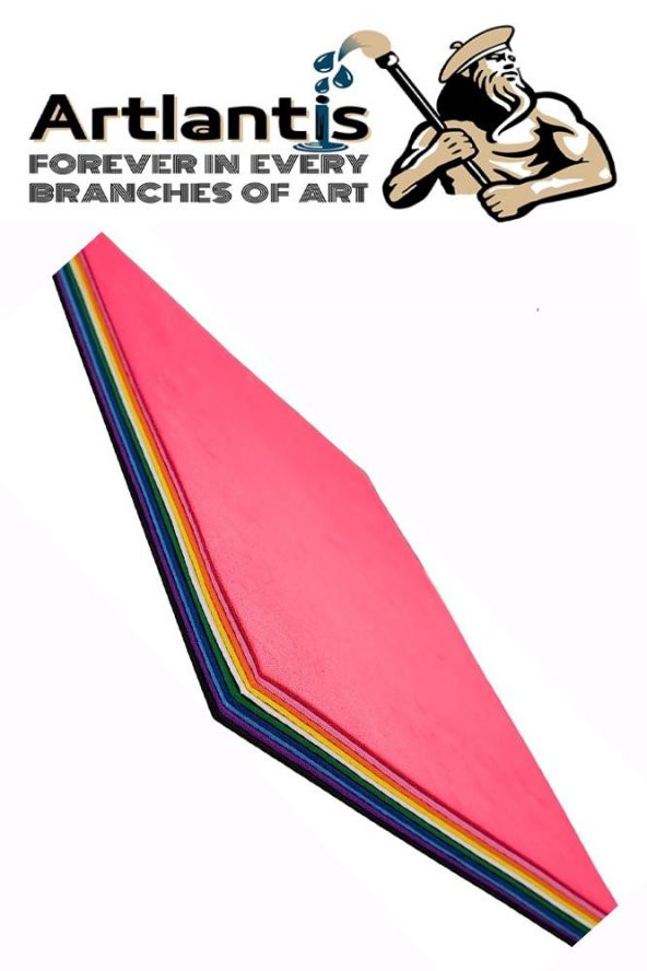 Eva 10 Renk A4 20x30 1 Paket Düz Eva Süngeri 10 Lu Renkli Eva 20*30 Elişi Okul Öncesi Ana Sınıfı İlkokul - 7