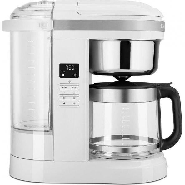 KitchenAid 5KCM1208EWH Classic Filtre Kahve Makinesi - White - 2