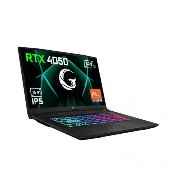Game Garaj Slayer R5-4050 C2 Amd Ryzen 5 7535Hs 32Gb Ram 1Tb Ssd Rtx4050 15.6" Fhd Ips 144Hz Freedos Dizüstü Bilgisayar + Çanta - 2