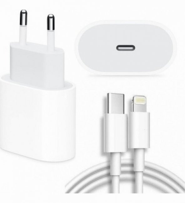 Orjinal Apple iPhone 8 Plus 20W Hızlı Şarj Aleti Seti USB-C - 2