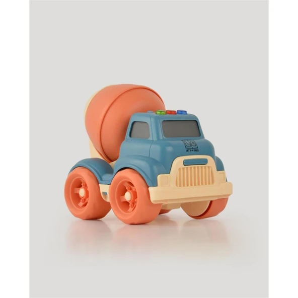 Let's Be Child Sesli ve Işıklı Minik Mikser 31018 Lacivert - Turuncu Mikserli, Çocuklar İçin Oyuncak Mikser ürün görseli 1