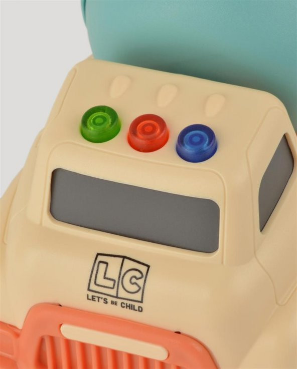 Lets Be Child Sesli ve Işıklı Minik Mikser 31018 Bej - Turkuaz Mikserli, Çocuklar İçin Oyuncak Mikser - 4