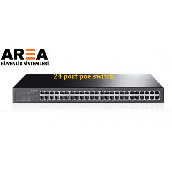 AREA 24 port 10/100/1000 poe switch