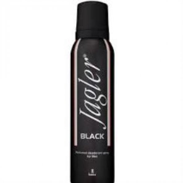 Jagler Deodorant 150Ml Black Erkek