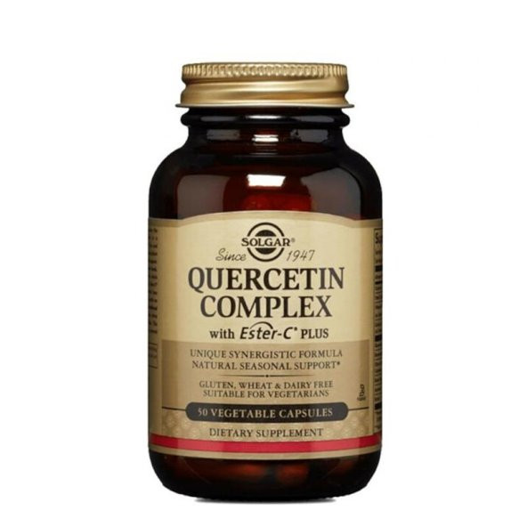 Solgar Quercetin Complex With Ester C Plus 50 Kapsül ürün görseli