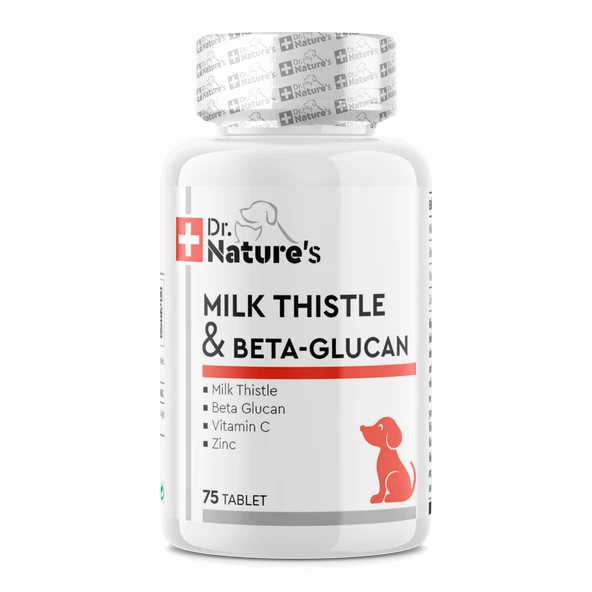 Köpekler İçin Milk Thistle ve Beta Glukan – Karaciğer ve Bağışıklık Sistemini Destekleyen 75 Tablet - Resim 2