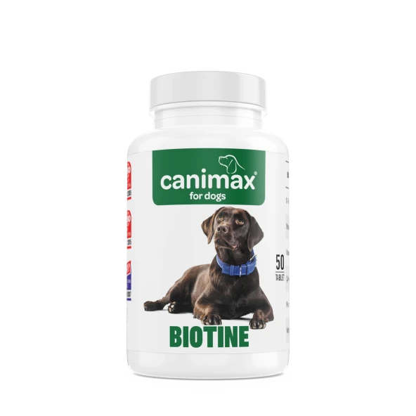DRNATURES Canimax Köpeklerde Tüy dökümü için Biotin 50 tablet