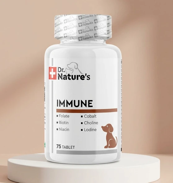 Köpekler İçin Immune Destek – Bağışıklık Sistemi Güçlendirici (75 Tablet) ürün görseli 1