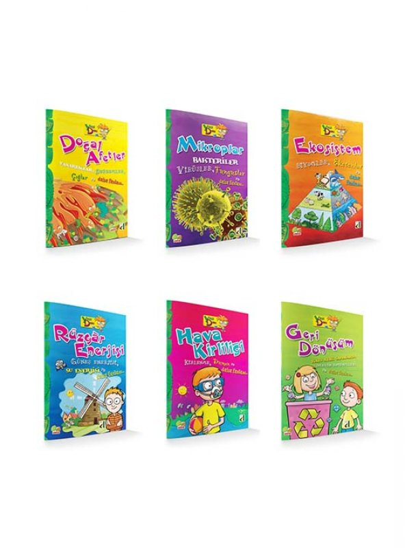 YEŞİL DAHİ SERİSİ (6 KİTAP) ürün görseli