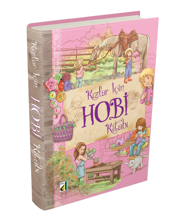 KIZLAR İÇİN HOBİ KİTABI - 3