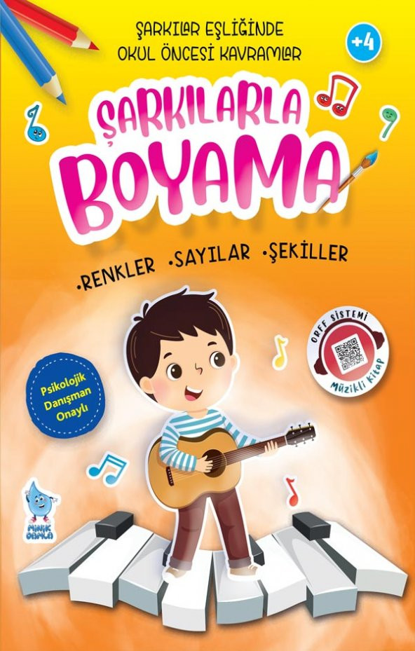 ŞARKILARLA BOYAMA (4 KİTAP)