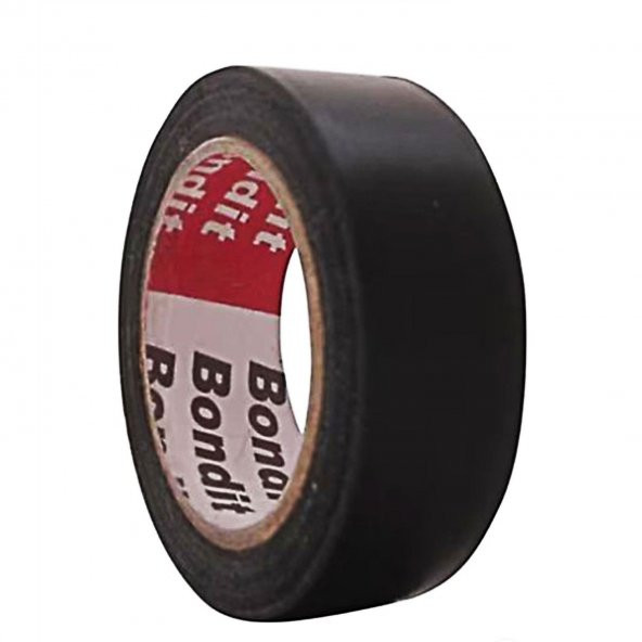 Elektrikçi Bandı Siyah İzole Elektirik Bant Bandı Pvc 19 mm Geniş 9 Metre - 3
