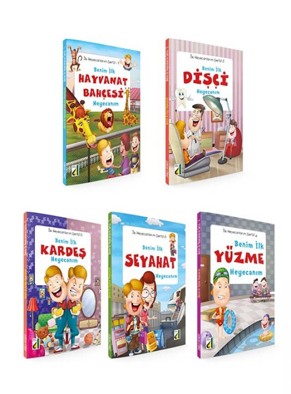 BENİM İLK HEYECANLARIM (5 KİTAP)