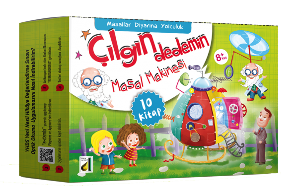 ÇILGIN DEDEMİN MASAL MAKİNESİ (10 KİTAP) - 2