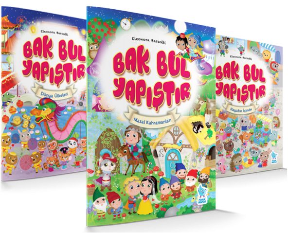 BAK BUL YAPIŞTIR (3 KİTAP) - 2