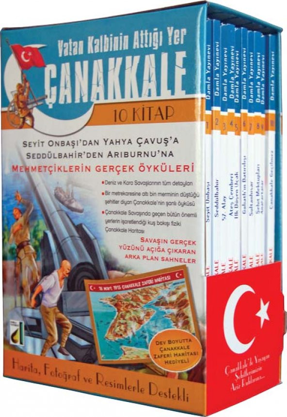 VATAN KALBİNİN ATTIĞI YER ÇANAKKALE (10 KİTAP)