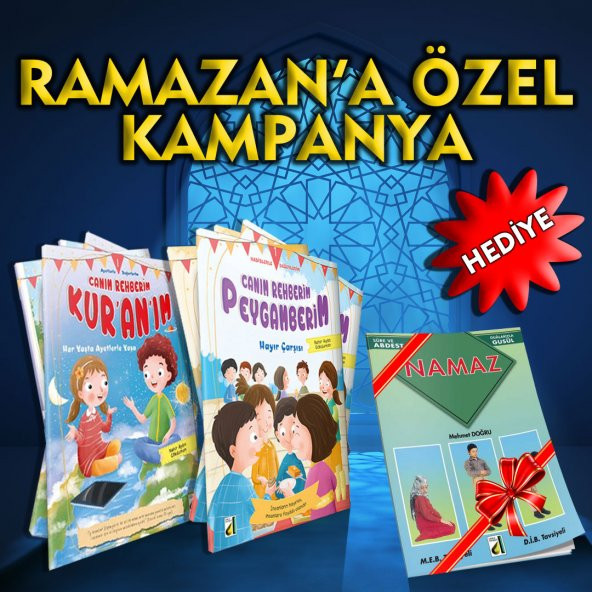 Canım Rehberim Kuranım (10Kitap)& Canım Rehberim Peygamberim (10Kitap) & Abdest, Gusül, Namaz ürün görseli