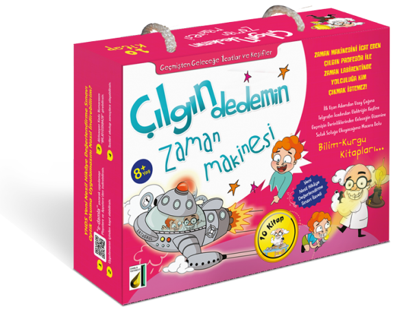 ÇILGIN DEDEMİN ZAMAN MAKİNESİ-1: GEÇMİŞTEN GELECEĞE İCATLAR VE KEŞİFLER (10 KİTAP) - 3
