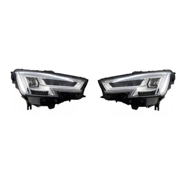 A4 2016-2019 IÇIN UYUMLU MATRIX LED FAR (FULL LED) UAGARAJ   GÜVENCESİYLE - 3