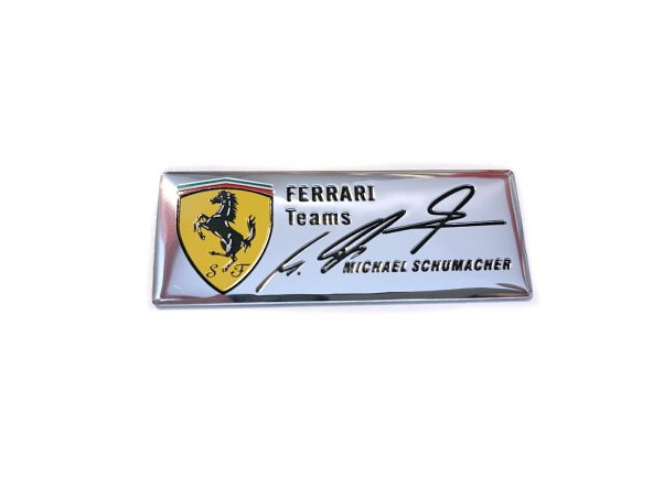 FERRARI TEAMS LOGO MICHAEL SCHUMACHER - 2