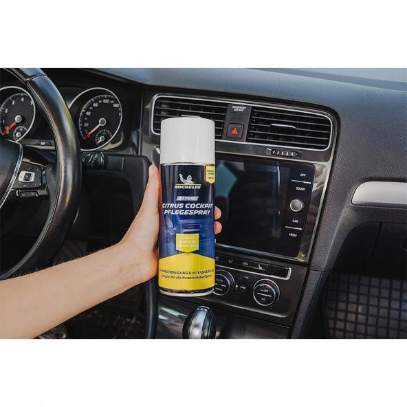 Michelin MC21032 400ml Torpido, Plastik Temizleyici ve Bakım Spreyi Limonlu - 2