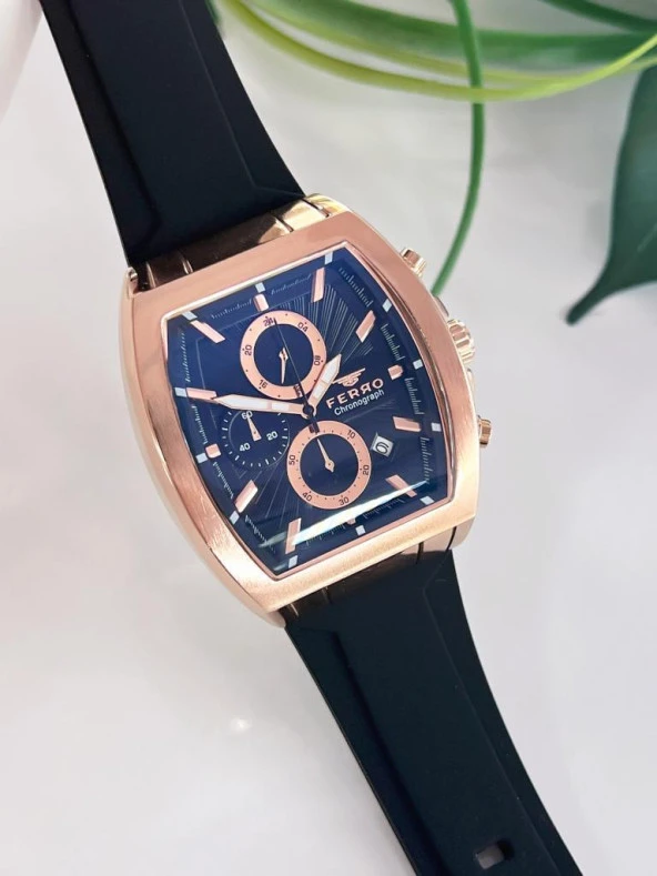 BLKT.X120 Ferro İç Fonksiyonları Silikon Kordon İç Fonksiyonları Aktif 30 Mt Suya Dayanıklı Kol Saat - Resim 3