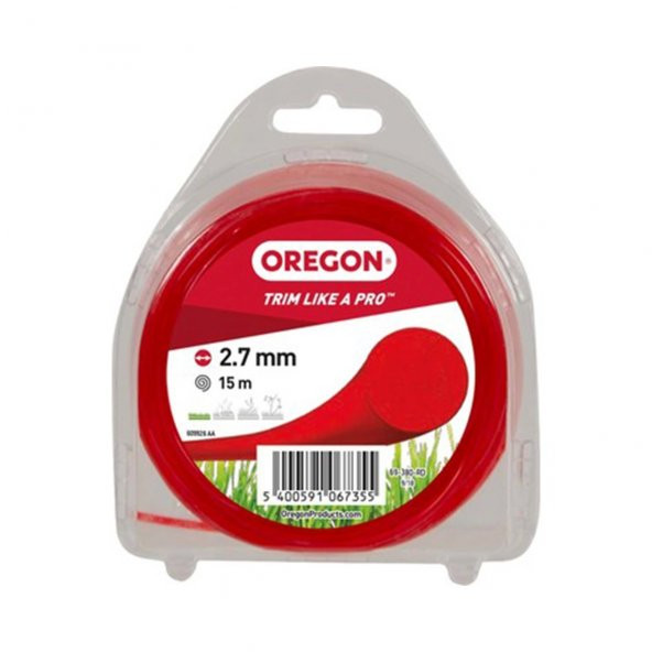 OREGON 2.7MM 15M KIRMIZI MİSİNA