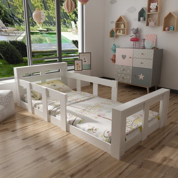 İdeal Montessori Karyola X2003 90x190 Yatak Uyumlu - 2