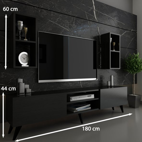 Trend Tv Ünitesi - x2036-4 TR ANTRASİT  ANTRASİT - Resim 2