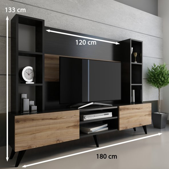 Zirve Tv Ünitesi x251-5 antrasit çırağan - 2