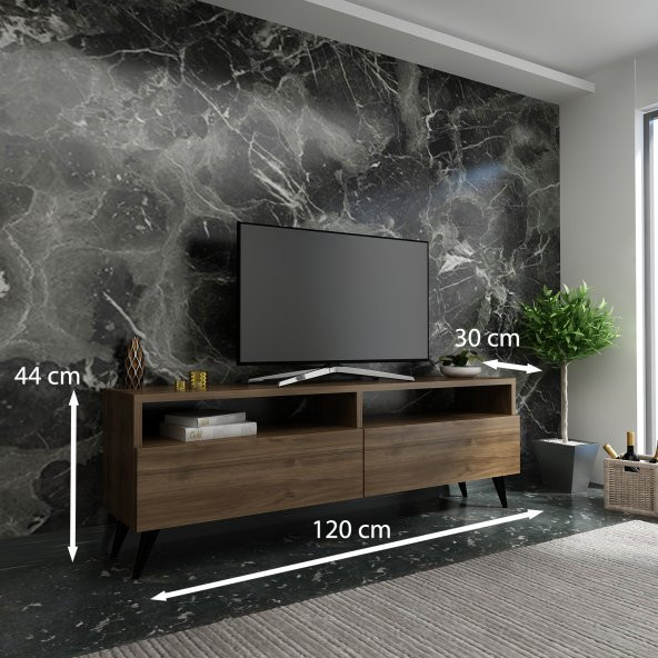 İdeal Tv Ünitesi X2028 Ceviz - Resim 3