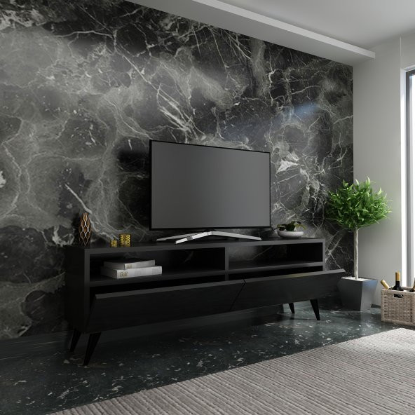 İdeal Tv Ünitesi X2028 TR Antrasit - Resim 2