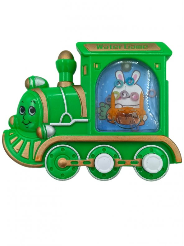Oyuncak Suda Halka Geçirme Oyunu Su Atarisi Tren Temalı 13x10cm. - 2