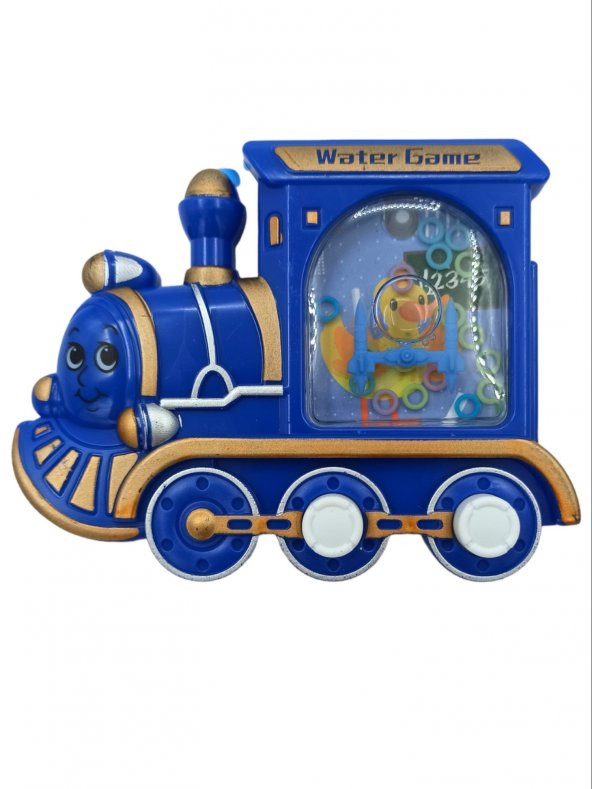 Oyuncak Suda Halka Geçirme Oyunu Su Atarisi Tren Temalı 13x10cm. - 3