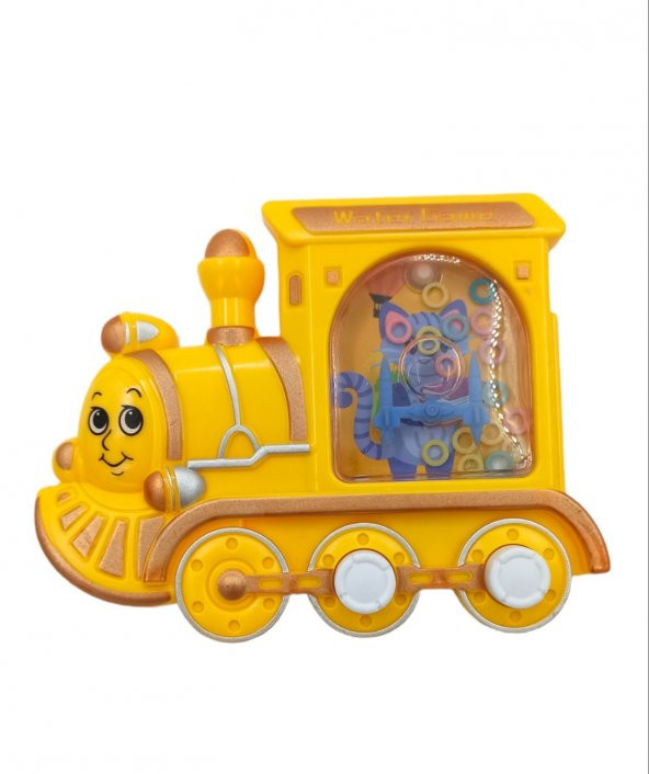Oyuncak Suda Halka Geçirme Oyunu Su Atarisi Tren Temalı 13x10cm. - 5