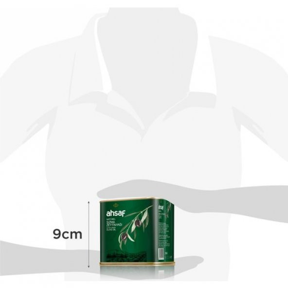 Ahsaf Natürel Sızma Zeytinyağı 500 ml -Teneke (3'lü Ekonomik Paket ) - 2